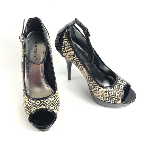 Bamboo Colada Women’s Pump Heels Size 7 - Picture 2 of 14